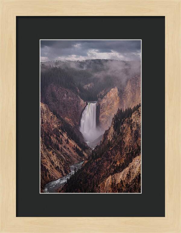 Lower Falls Of Yellowstone