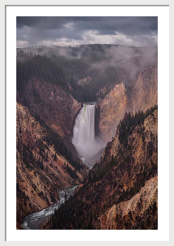 Lower Falls Of Yellowstone