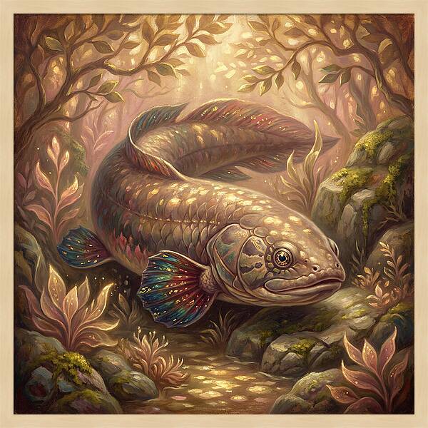 Lungfish In Enchanted Forest