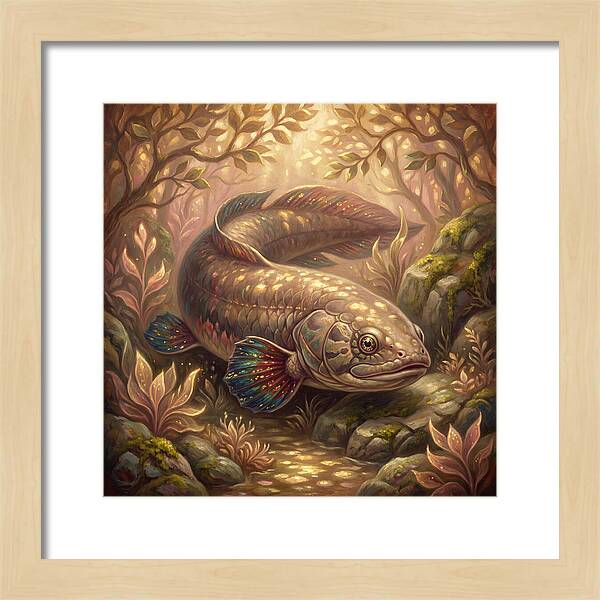 Lungfish In Enchanted Forest