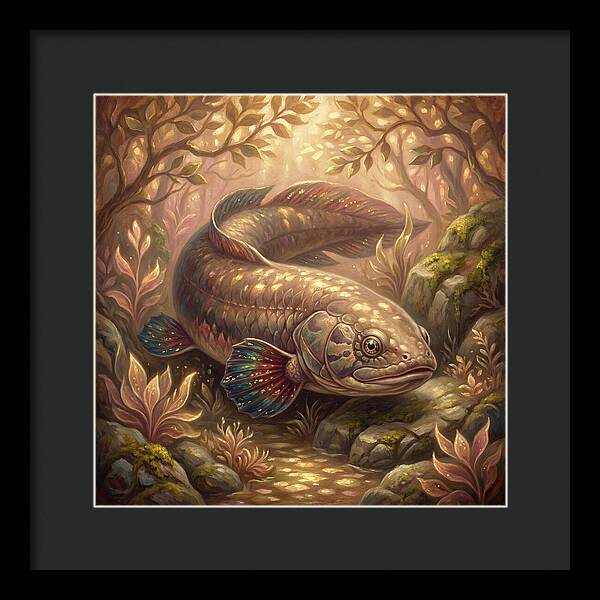 Lungfish In Enchanted Forest