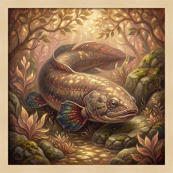 Lungfish In Enchanted Forest
