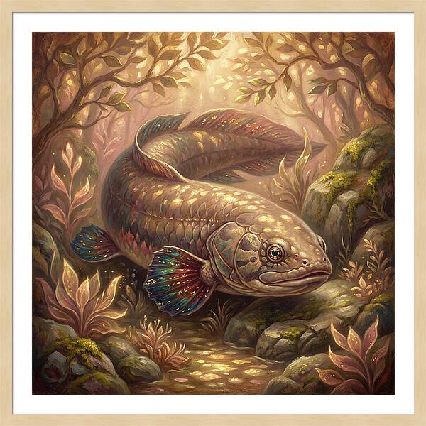 Lungfish In Enchanted Forest