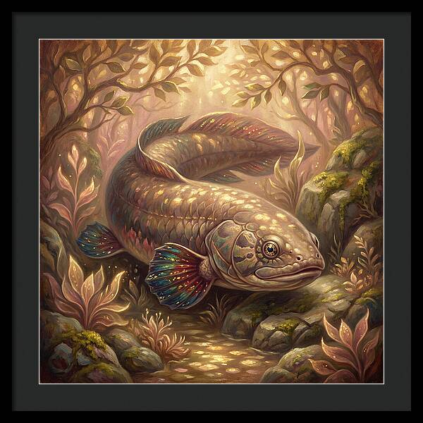 Lungfish In Enchanted Forest