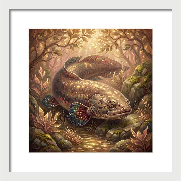 Lungfish In Enchanted Forest