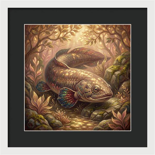 Lungfish In Enchanted Forest