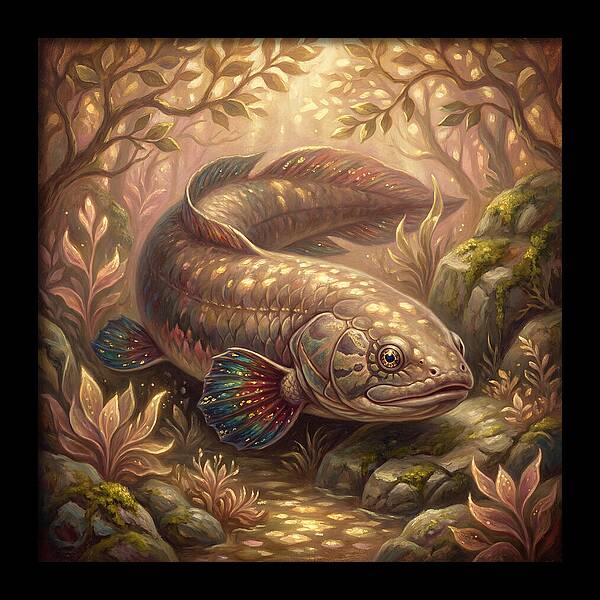 Lungfish In Enchanted Forest