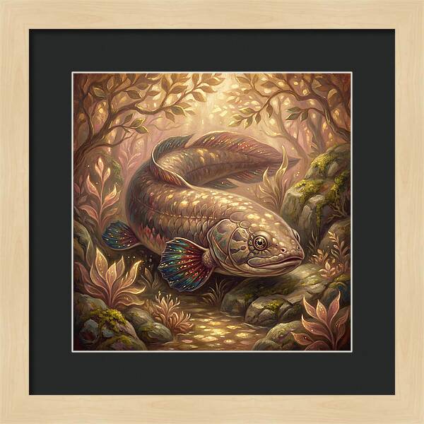 Lungfish In Enchanted Forest