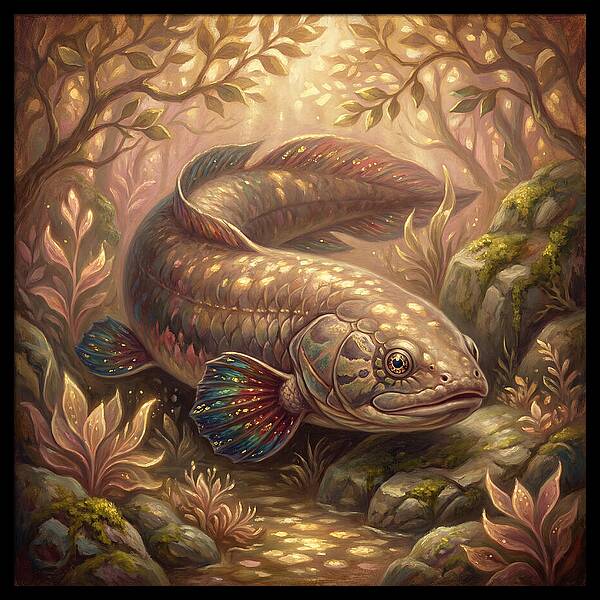 Lungfish In Enchanted Forest
