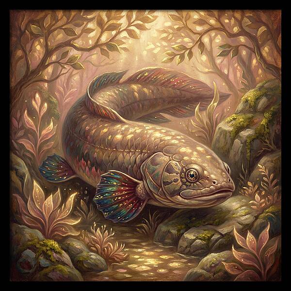 Lungfish In Enchanted Forest