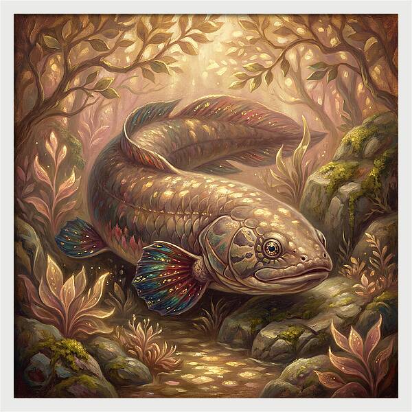 Lungfish In Enchanted Forest