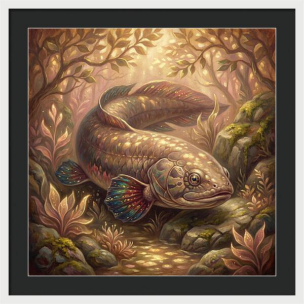 Lungfish In Enchanted Forest