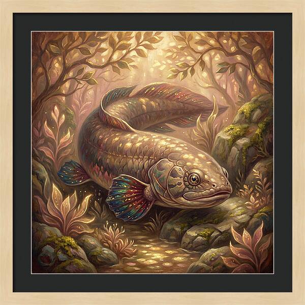 Lungfish In Enchanted Forest