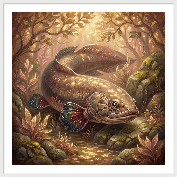 Lungfish In Enchanted Forest