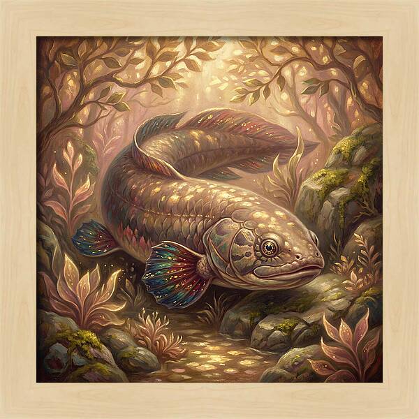 Lungfish In Enchanted Forest