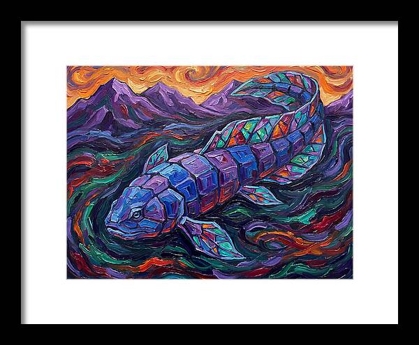 Lungfish In Vibrant Colors