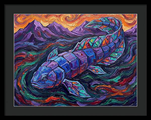 Lungfish In Vibrant Colors