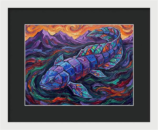 Lungfish In Vibrant Colors