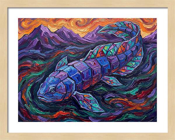 Lungfish In Vibrant Colors