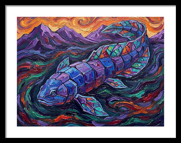 Lungfish In Vibrant Colors