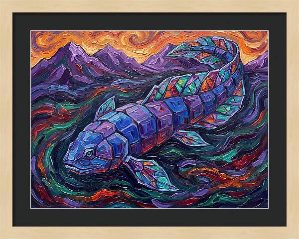 Lungfish In Vibrant Colors