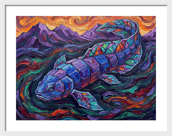 Lungfish In Vibrant Colors