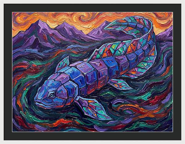 Lungfish In Vibrant Colors