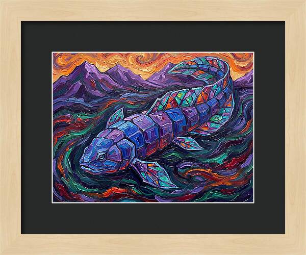 Lungfish In Vibrant Colors