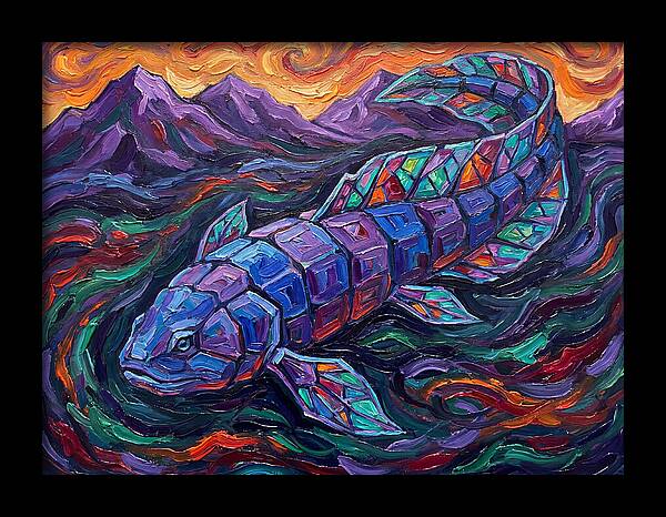 Lungfish In Vibrant Colors