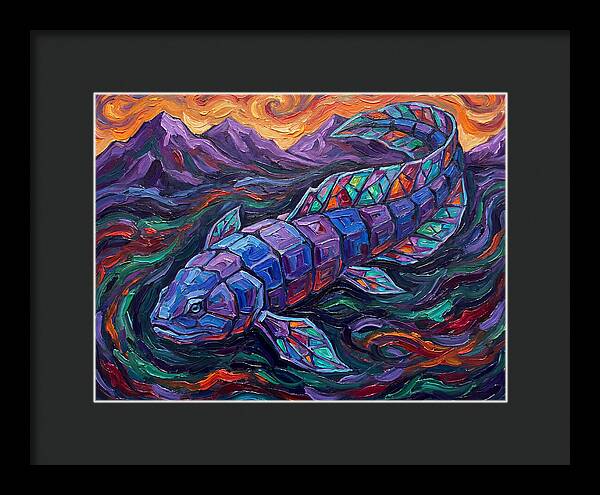 Lungfish In Vibrant Colors