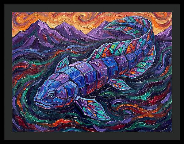 Lungfish In Vibrant Colors