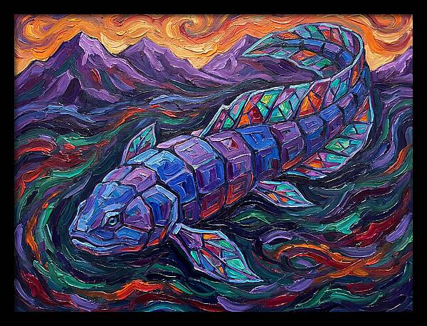 Lungfish In Vibrant Colors