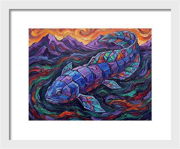 Lungfish In Vibrant Colors