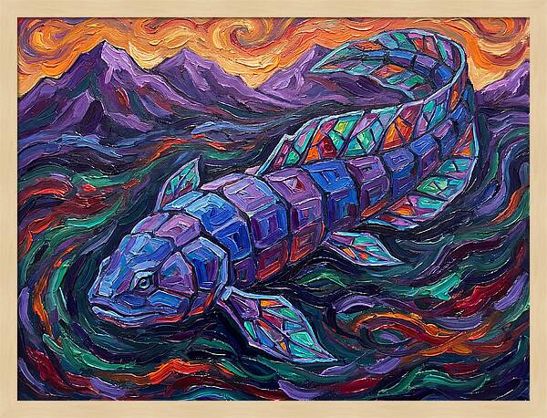 Lungfish In Vibrant Colors