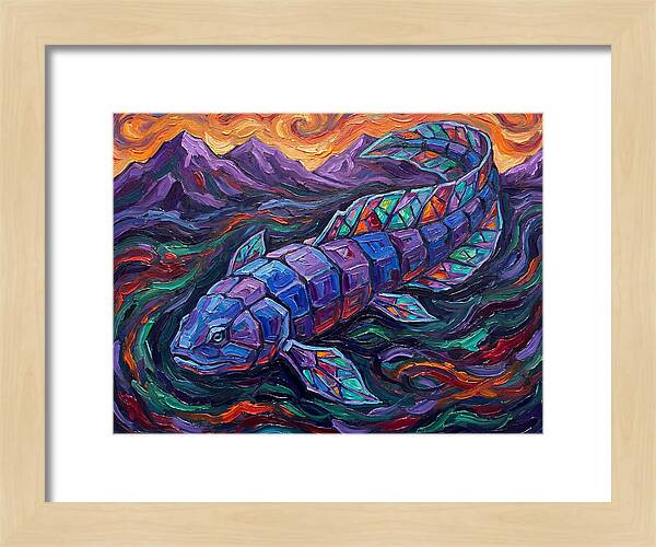 Lungfish In Vibrant Colors