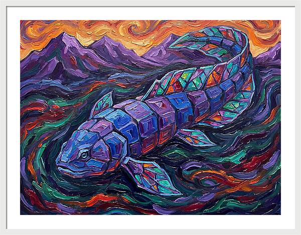 Lungfish In Vibrant Colors