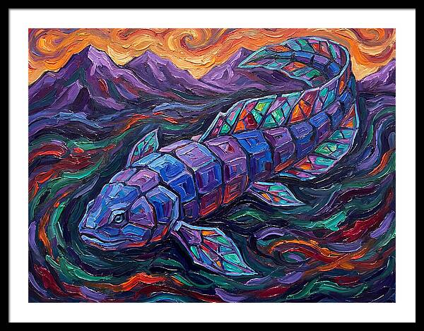 Lungfish In Vibrant Colors