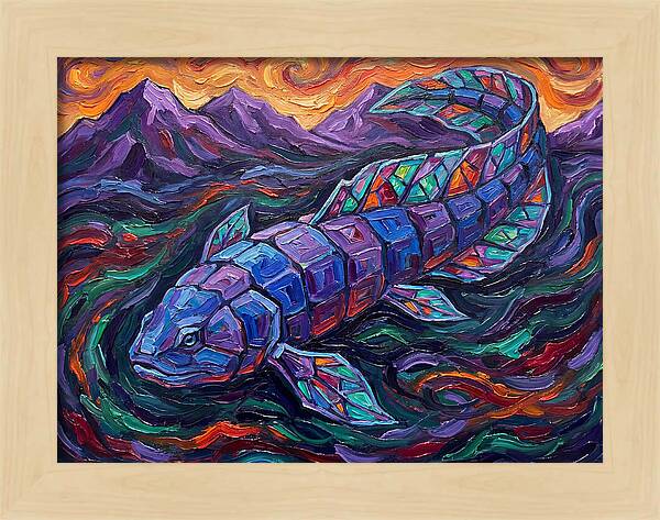 Lungfish In Vibrant Colors