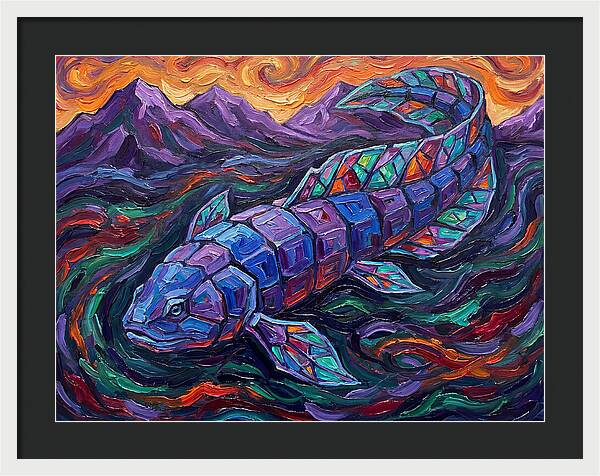 Lungfish In Vibrant Colors