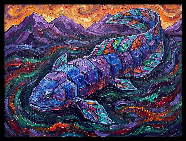 Lungfish In Vibrant Colors