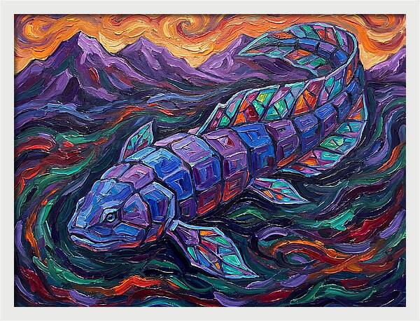 Lungfish In Vibrant Colors