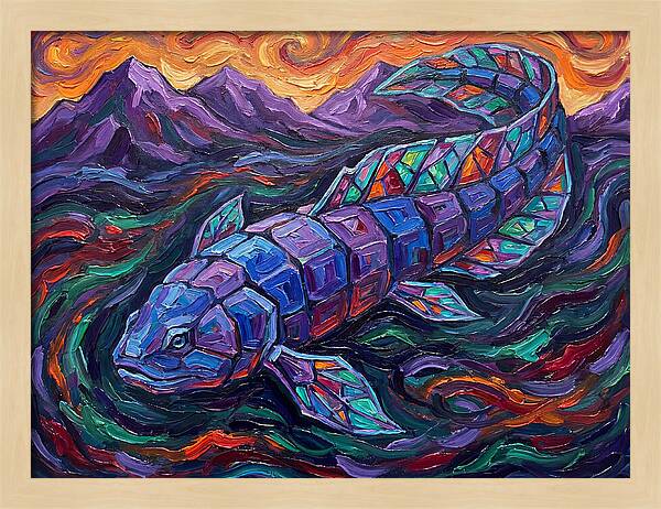 Lungfish In Vibrant Colors