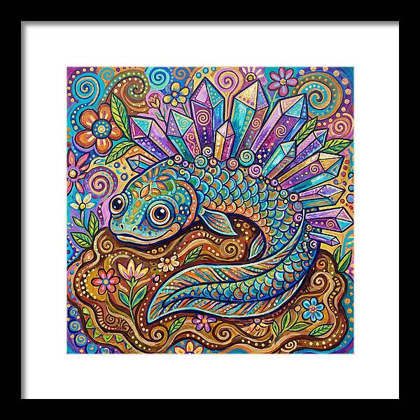 Lungfish With Crystals