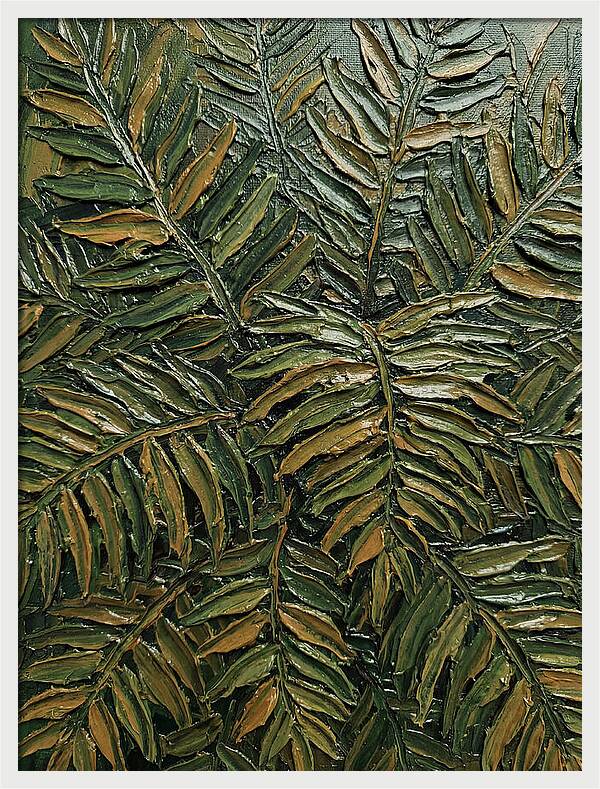 Lush Fern Fronds Texture