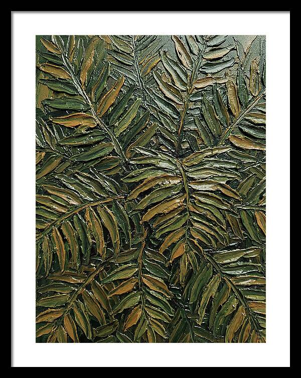 Lush Fern Fronds Texture