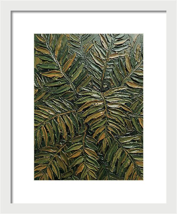 Lush Fern Fronds Texture