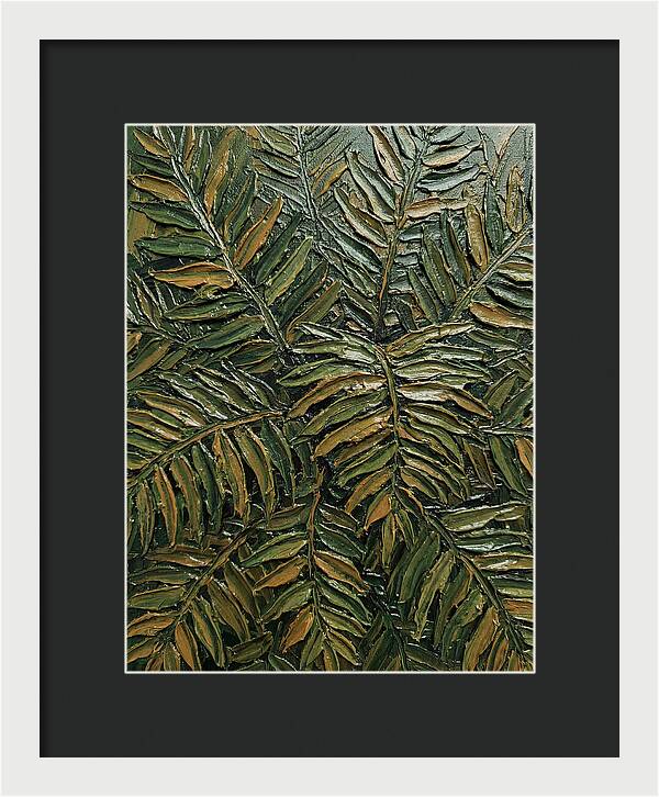 Lush Fern Fronds Texture