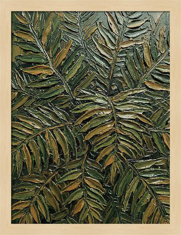 Lush Fern Fronds Texture