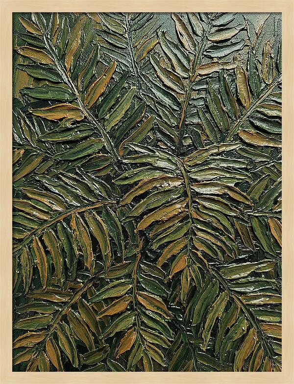 Lush Fern Fronds Texture