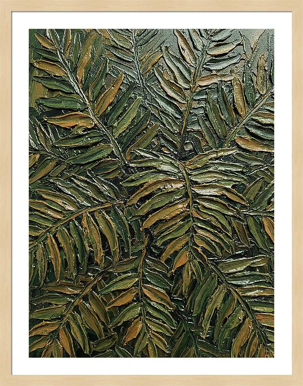 Lush Fern Fronds Texture